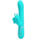 PRETTY LOVE - MULTIFUNCTION RABBIT VIBRATOR 4 IN 1 BUTTERFLY