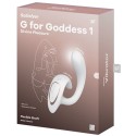 SATISFYER - G FOR GODDESS 1 COELHO VIBRADOR BRANCO