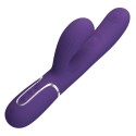 PRETTY LOVE - PERLITA VIBRATEUR G-SPOT 3 EN 1 MULTIFONCTION VIOLET