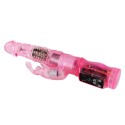 BAILE - MINI ROTATEUR LAPIN ROSE AVEC SUPERSTIMULATEUR