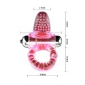 BAILE - ANELLO DOLCE ABS 10 RITMI ANELLO VIBRATORE PENE ROSA