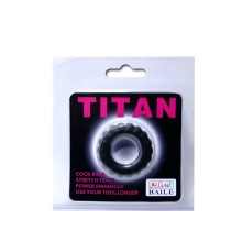 BAILE - COCKRING TITAN NERO 2 CM