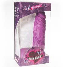 PINK ROOM - CHEMS DILDO REALISTA ROXO 20 CM