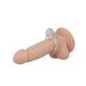 CASUAL LOVE - 26 ANEL DE VIBRADOR DE COELHO TRANSPARENTE