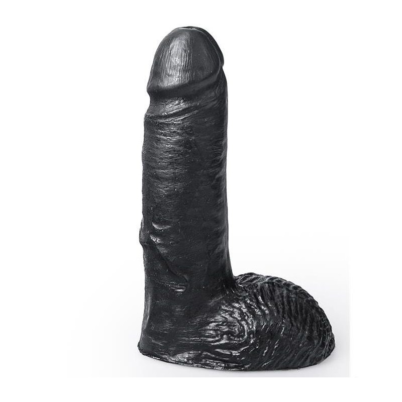 HUNG SYSTEM - DILDO REALISTICO COLORE NERO CESAR 19 CM