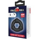 CRAZY BULL - ANEL DE SILICONE SUPER MACIO COM NÓDULOS