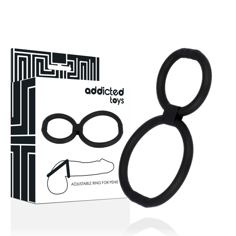 ADDICTED TOYS - VERSTELLBARE RINGE FÜR PENIS ADDICTED TOYS - VERSTELLBARE RINGE FÜR PENIS