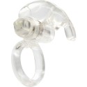 SEVEN CREATIONS - ANNEAU VIBRATEUR EN SILICONE TRANSPARENT