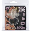 SEVEN CREATIONS - TRANSPARENT SILICONE VIBRATOR RING