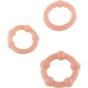 SEVEN CREATIONS - SET OF THREE SKIN PENIS RINGS