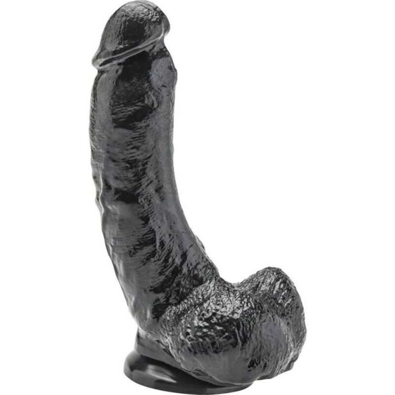 GET REAL - DILDO 20,5 CM CON SFERE NERO