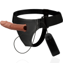 HARNESS ATTRACTION - RNES HOLLOW BENNY WITH VIBRATOR 15 CM -O-