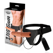 HARNESS ATTRACTION - WILLIAN HOLLOW RNES WITH VIBRATOR 17 CM