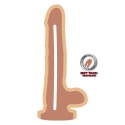 GET REAL - DILDO DE DUAL DENSIDADE PELE DE BOLAS DE 12 CM