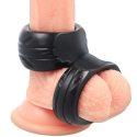 POWERING - SUPER FLEXIBLE AND RESISTANT DOUBLE PENIS RING PR09