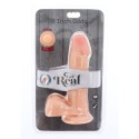 GET REAL - DILDO DE DUAL DENSIDADE PELE DE BOLAS DE 18 CM