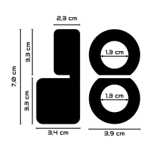 POWERING - ANELLO PER DOPPIO PENE SUPER FLESSIBILE E RESISTENTE