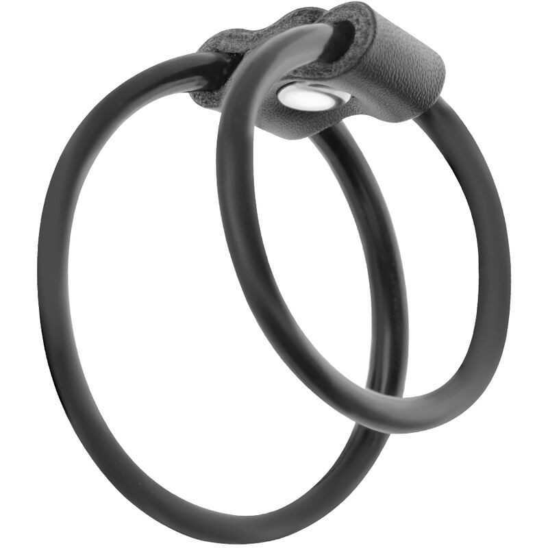 DARKNESS - ENHANCING DUO PENIS RINGS.