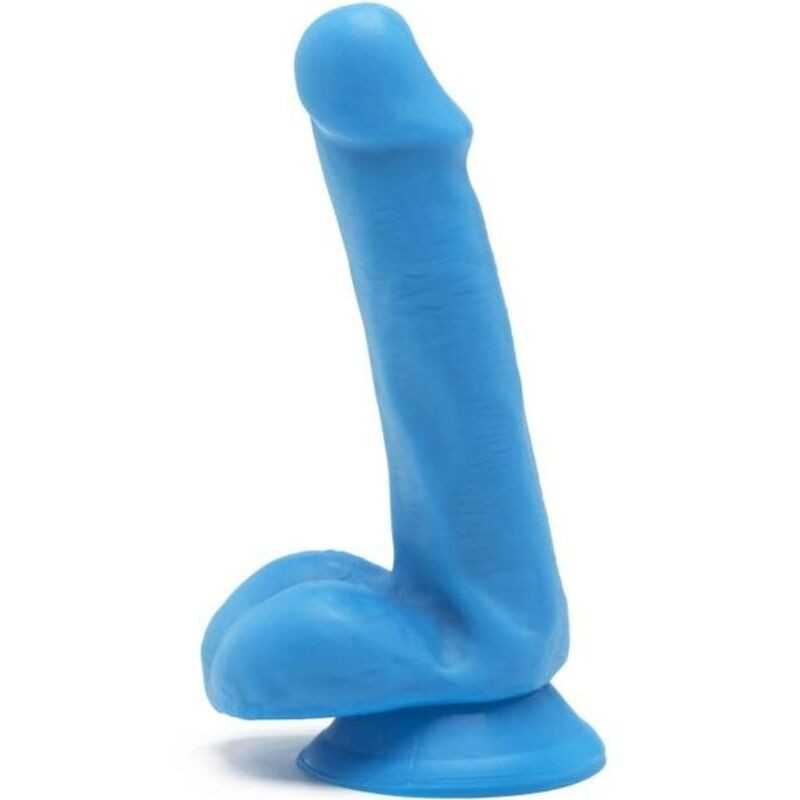 GET REAL - HAPPY DICKS DILDO 12 CM BLLE BLAU