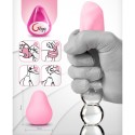 G-VIBE - MASTURBADOR TEXTURADO REUTILIZVEL OVO ROSA