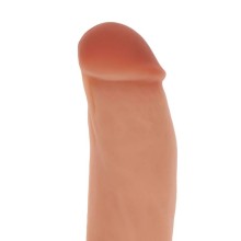 GET REAL - DILDO IN SILICONE 18 CM CON PALLE IN PELLE