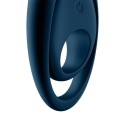 SATISFYER - GLORIOUS DUO RING VIBRATOR BLUE