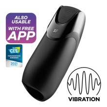 SATISFYER - MEN VIBRATION+ PRETO