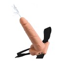 FETISH FANTASY SERIES - IMBRACATURA REGOLABILE PENE REALISTICO CON SFERE SQUIRTING 19 CM