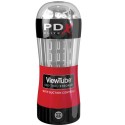 PDX ELITE - STROKER MASTURBATOR VIEWTUBE CONTROL STIMULIERENDE WELLEN TRANSPARENT