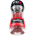 PDX ELITE - STROKER VIEWTUBE 2 COMPRESSIONE SPIRALE TRASPARENTE