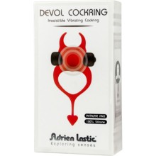 ADRIEN LASTIC - ANELLO VIBRATORE DEVOL COCKRING ROSSO