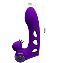 PRETTY LOVE - ORLANDO PURPLE VIBRATOR FINGER COVER