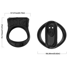 ARMONY - RING VIBRATOR MULTIPOSITION BLACK