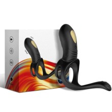 ARMONY - JOY JUMPER RINGVIBRATOR FÜR PAARE ANALPLUG FERNBEDIENUNG SCHWARZ