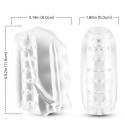 ARMONY - MASTER MASTURBATOR VIBRATOR TRANSPARENTE