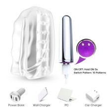 ARMONY - MASTER MASTURBATOR VIBRATOR TRANSPARENT