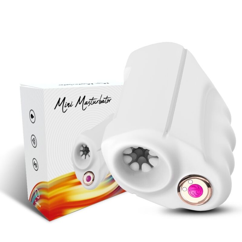 ARMONY - MASTER MASTURBATEUR VIBRATEUR BLANC