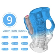 ARMONY - MASTURBATOR FINGER VIBRATOR BLUE GRADIENT