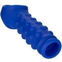 CALEXOTICS - ADMIRAL BEADED PENIS COVER LIQUID SILICONE BLUE