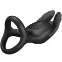 PRETTY LOVE - SILAS VIBRANT PENIS RING 7 VIBRATIONS BLACK