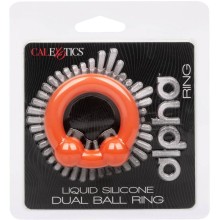 CALEXOTICS - ALPHA ANELLO DUAL BALL ARANCIONE