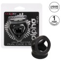 CALEXOTICS - ALPHA DUAL CAGE RING BLACK