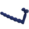 PRETTY LOVE - AJMAL VIBRATING RING WITH PLUG BLUE