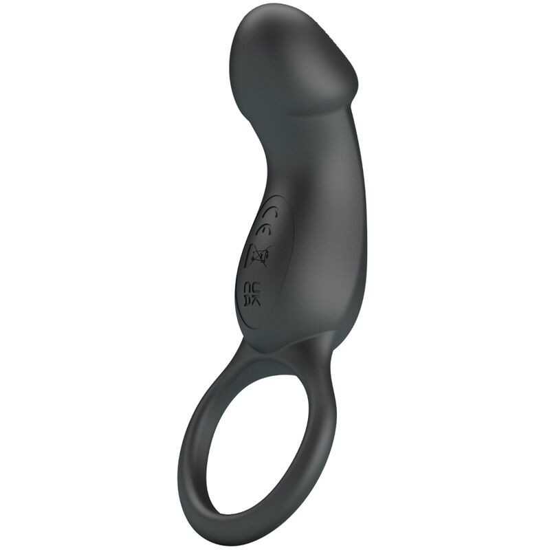 PRETTY LOVE - TRAE ANEL VIBRATÓRIO COM ESTIMULADOR PRETO PRETTY LOVE - TRAE ANEL VIBRATÓRIO COM ESTIMULADOR PRETO