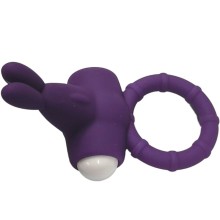 ARMONY - MS BUNNY ANEL VIBRADOR SILICONE ROXO