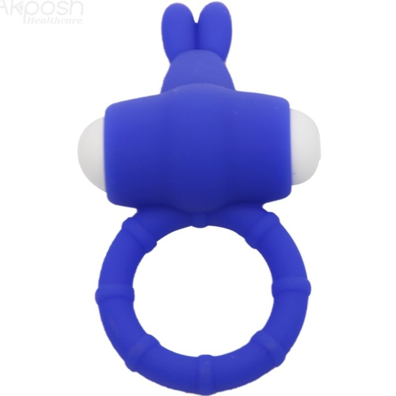 ARMONY - MS BUNNY ANELLO VIBRATORE IN SILICONE BLU