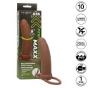 CALEXOTICS - MAXX THICK DUAL PENETRATOR 10 VIBRAZIONI MARRONE