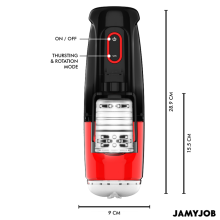 JAMYJOB - STORM AUTOMATISCHER VAGINA-MASTURBATOR 10 ROTATIONS- UND STOSSMODI