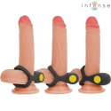 INTENSE - ALEX VIBRATOR DOPPEL-PENISRING 10 VIBRATIONEN SCHWARZ