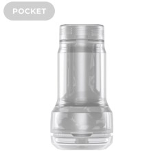 KIIROO - FEEL POCKET STROKER CRYSTAL DI KIIROO TRASPARENTE